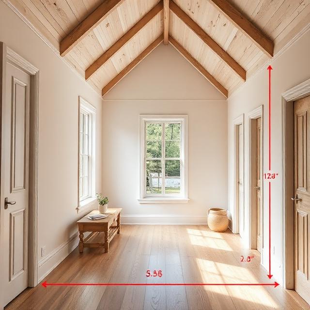 Internal house dimension.